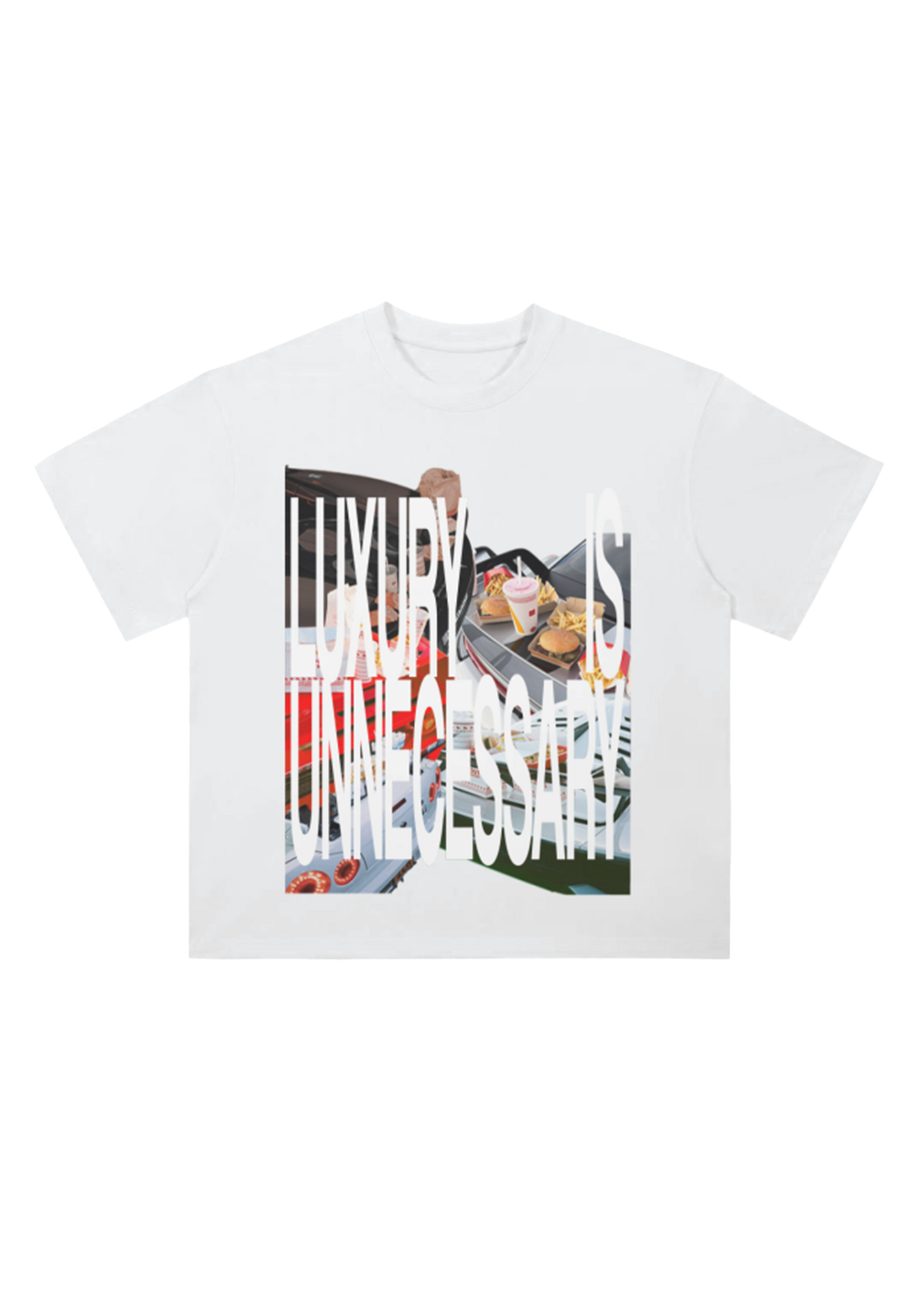 Luxury is unnecessary heavy Tee