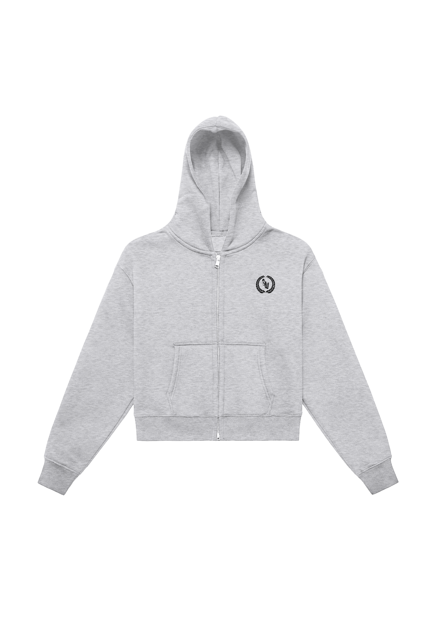 Sailewave YMC Cropped Hoodie Gray