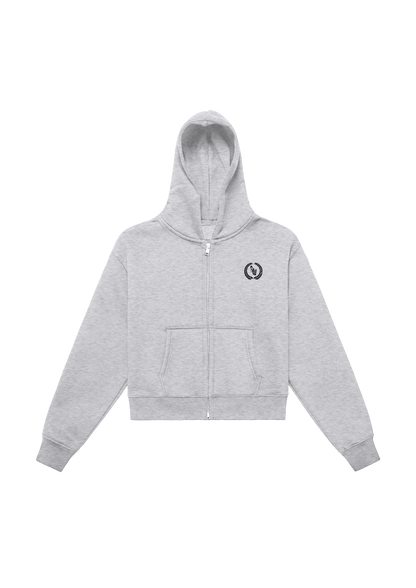 Sailewave YMC Cropped Hoodie Gray